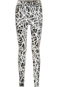 Proenza Schouler High-rise Printed Skinny Jeans - Lyst