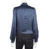 See By Chloé Star Print Silk Blouse in Blue - Lyst