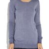 Stella Mccartney Buttonedback Wool Sweater in Blue - Lyst