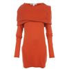 Y-3 Shoulder Wrap Dress in Orange - Lyst
