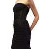 Dolce & Gabbana Silk Tulle Ghepierre Dress in Black - Lyst