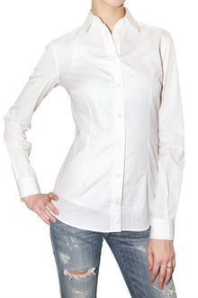 Dolce & Gabbana Cotton Popeline Shirt - Lyst