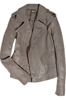 Edun Leather Jacket - Lyst