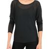 L'agence  Dolman Sleeve Tshirt in Black - Lyst