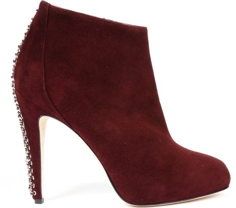 Brian Atwood Boots in Red - Lyst