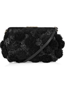 Marni Rosette-embellished Clutch - Lyst