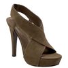 Diane Von Furstenberg Zia Platform Sandal in Brown (taupe suede) - Lyst