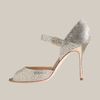 Jimmy Choo Lace Glitter Mary Jane Pumps in Gold (champagne glitter fabric) - Lyst