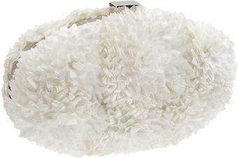 Sondra Roberts Laser Cut Floral Clutch - Lyst
