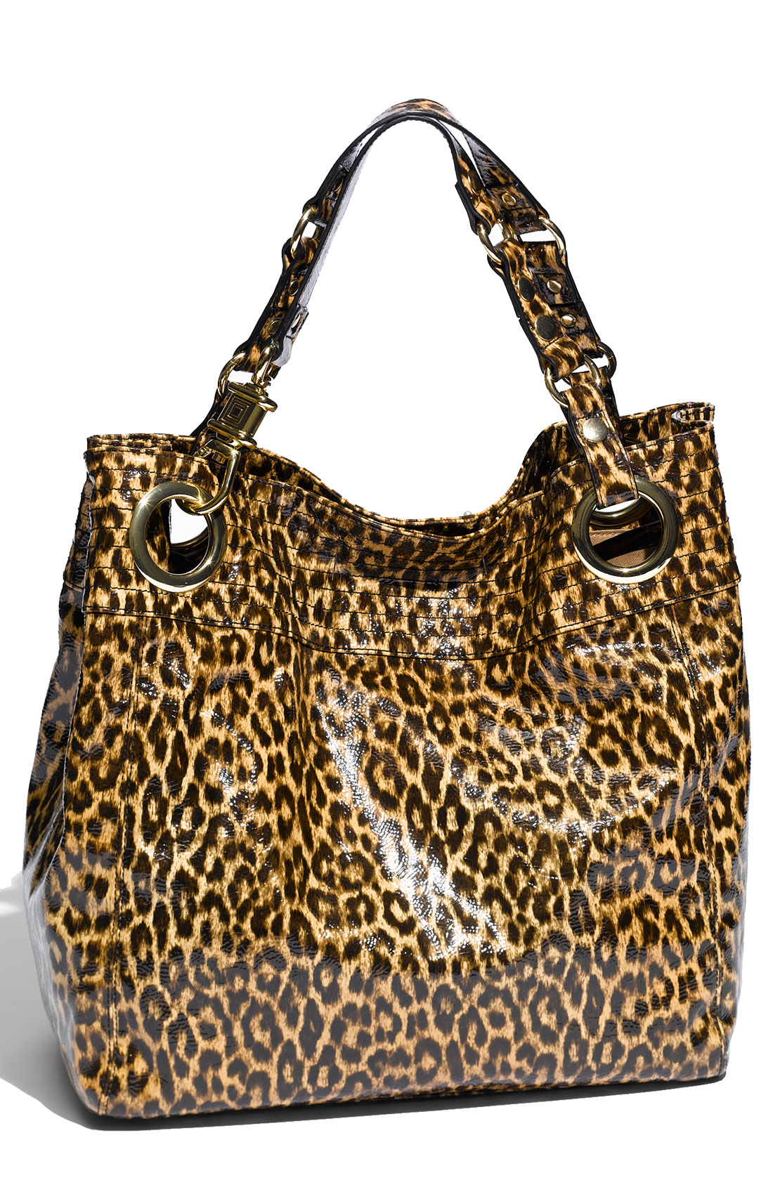 steve madden leopard tote