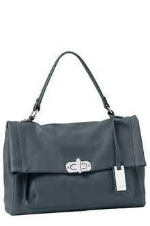 Tarnish Turnlock Flap Satchel - Lyst