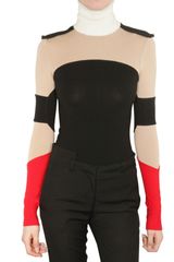 Givenchy Stretch Wool Milano Stitch Top
