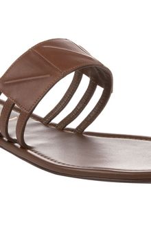 Yves Saint Laurent Leather Sandal - Lyst