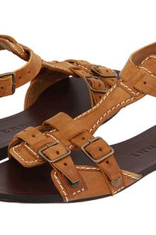 Burberry Leather Gladiator Sandal - Lyst