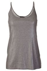 Vince Sequin Tank Top