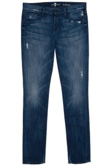 7 For All Mankind Classic Roxanne Skinny Jeans - Lyst