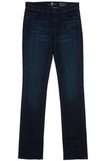 7 For All Mankind High Waisted Straight Leg Jeans - Lyst