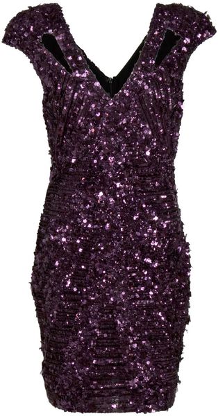 Eastland Sequin Embellished Mini Dress - Lyst