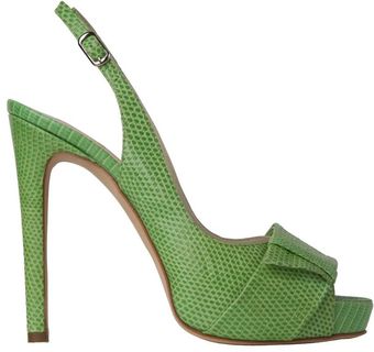 Rupert Sanderson Decor Slingback Peeptoes - Lyst