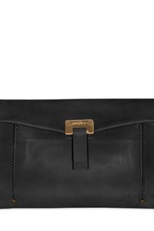 Jimmy Choo Nappa Clutch - Lyst