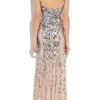 Rachel Gilbert Giselle Dégradé Sequined Gown in Silver (blush) - Lyst