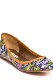 Twelfth Street by Cynthia Vincent Sage Printed Ballet Flats - Lyst