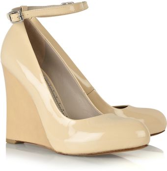 Marc By Marc Jacobs Patent-leather Wedges - Lyst