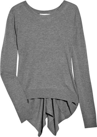 3.1 Phillip Lim Fine-knit Fishtail Sweater - Lyst