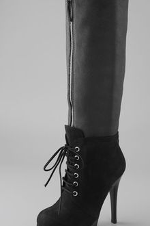 Giuseppe Zanotti Lace Up Shearling Boots - Lyst