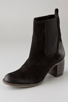 Jeffrey Campbell Areas Suede Booties - Lyst