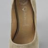 Jeffrey Campbell Laverne Suede Platform Pumps in Green (taupe) - Lyst