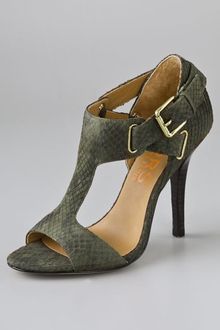 Kors By Michael Kors Rothwell Suede T Strap Sandals - Lyst