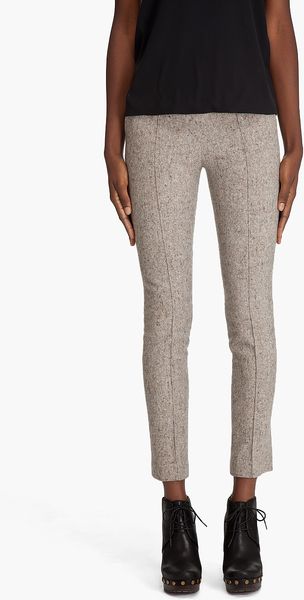Opening Ceremony Pintuck Pant in Gray (grey) - Lyst