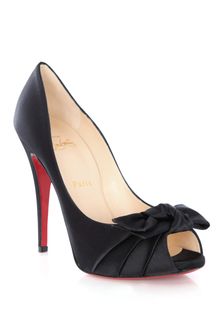 Christian Louboutin Madame Peep Toe Pumps - Lyst