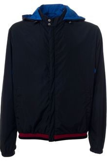 Gucci Hooded Bomber Jacket - Lyst