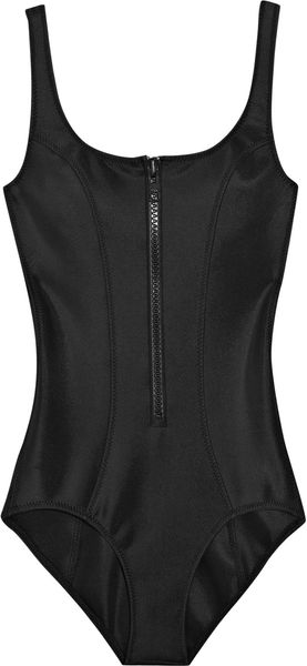 Lisa Marie Fernandez The Jasmine Swimsuit in Black - Lyst