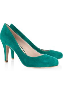Miu Miu Suede Pumps - Lyst