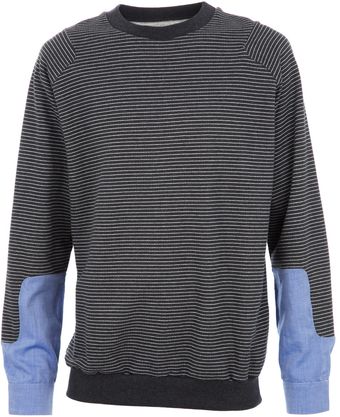 February Striped Sweatshirt - Lyst