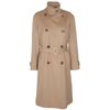 Maison Martin Margiela Double Breasted Coat in Beige (camel) - Lyst