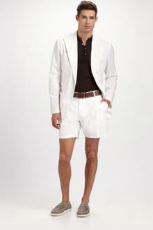 Dolce & Gabbana Linen Blazer - Lyst