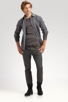 Richard Chai Gingham Sportshirt - Lyst