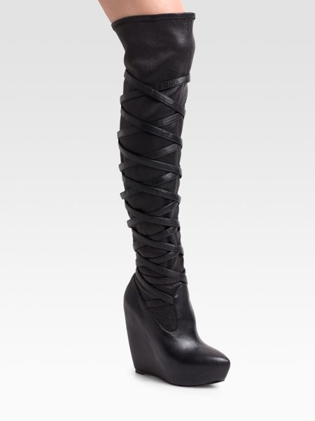 over the knee wedge