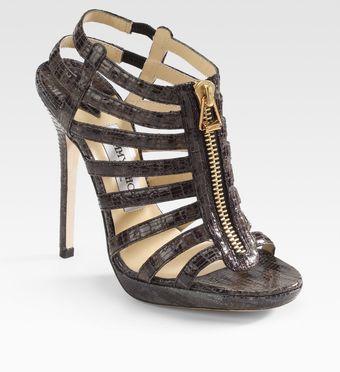  Glenys Printed Leather Sandals 