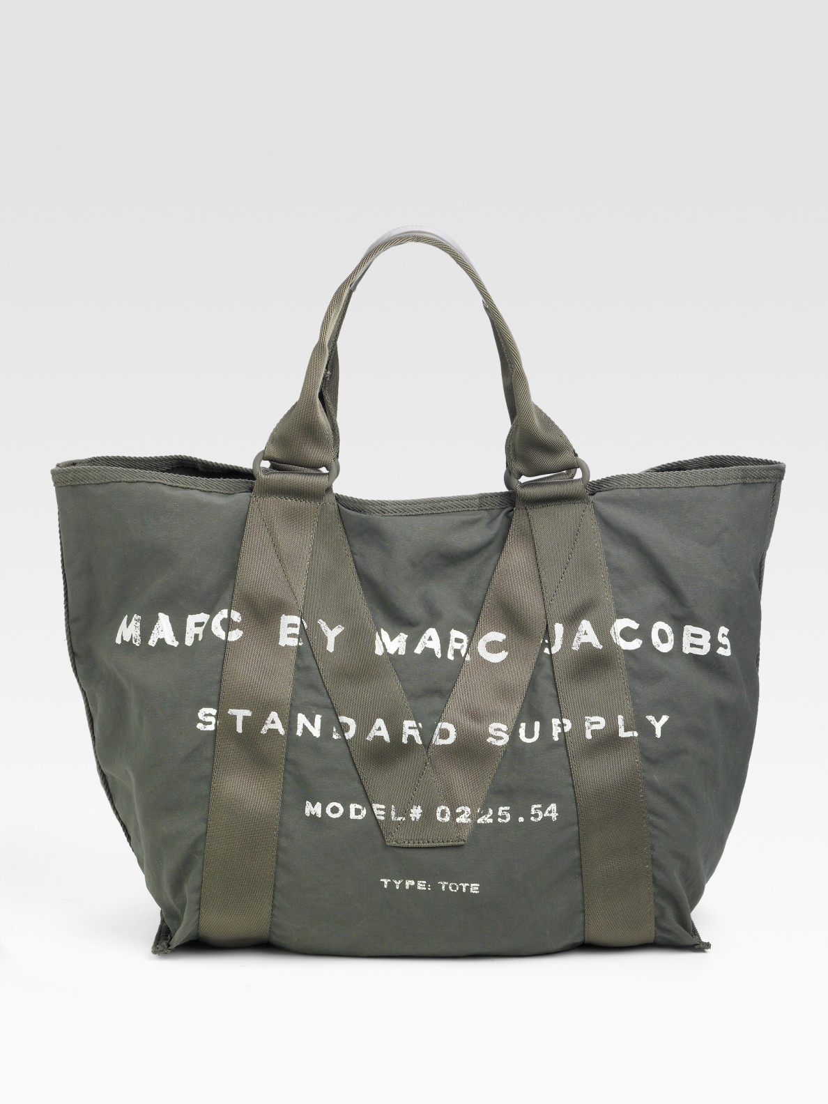 Marc By Marc Jacobs New Standard Supply Canvas Tote in Green | Lyst