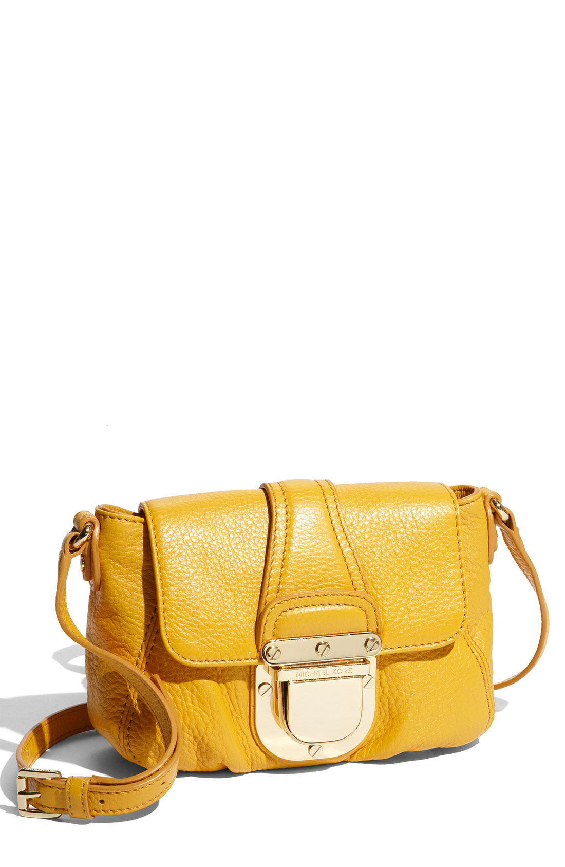 Michael Michael Kors Charlton Crossbody Bag in Yellow (sun) Lyst