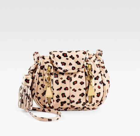 See By Chloé Leopard-print Leather Clutch Bag in Multicolor (multi) | Lyst