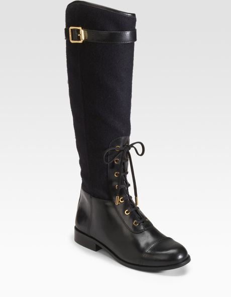 womens navy blue riding boots