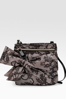 Valentino Small Lace Shoulder Bag - Lyst