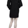 3.1 Phillip Lim Barogue Beaded Drape Long Sleeve Dress in Black - Lyst