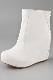 Jeffrey Campbell Pixie Zip Wedge Booties - Lyst
